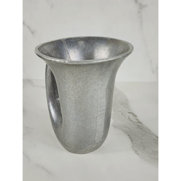 Lyman Pewter Bugle Mug 6" Stein Horn Viking Drinking Cup Cutler Hammer - Picture 7 of 16